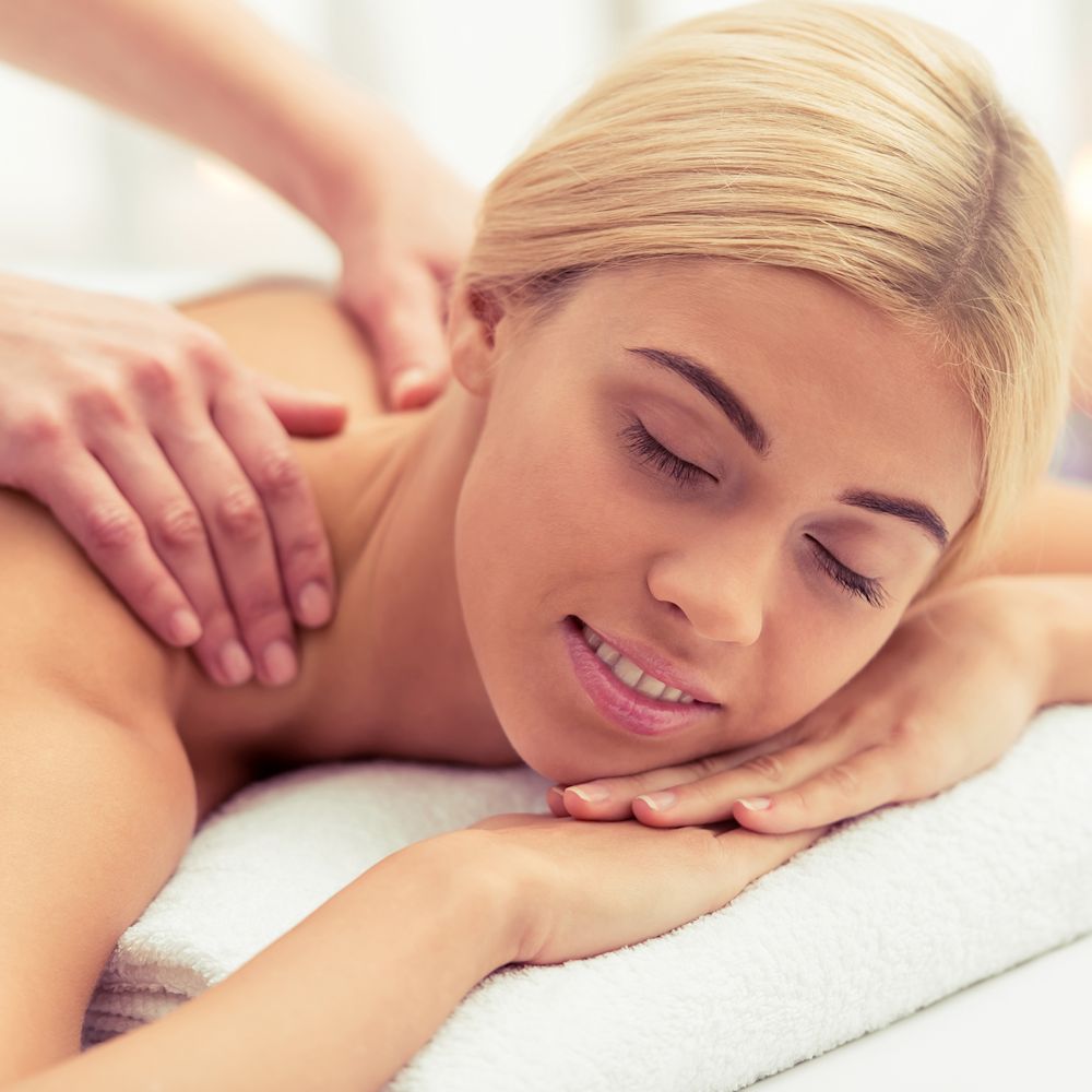 Massage Link - Woman being massaged