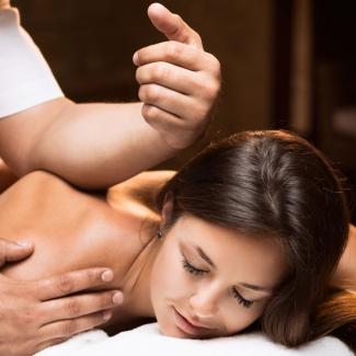 Deep Tissue Massage - Woman having deep tissue massage