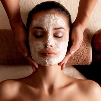 Facial Treatment - Woman getting Facial