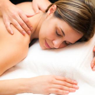 Woman Getting Mmassage